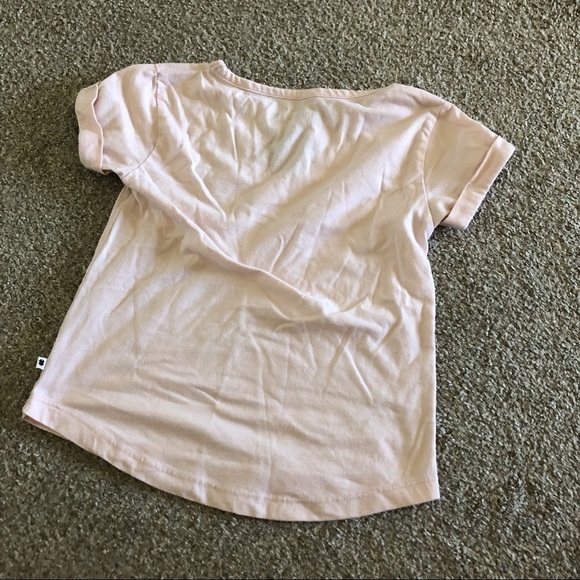 Lucky Brand pink eagle boho short sleeve graphic tee in size XS - Picture 2 of 4